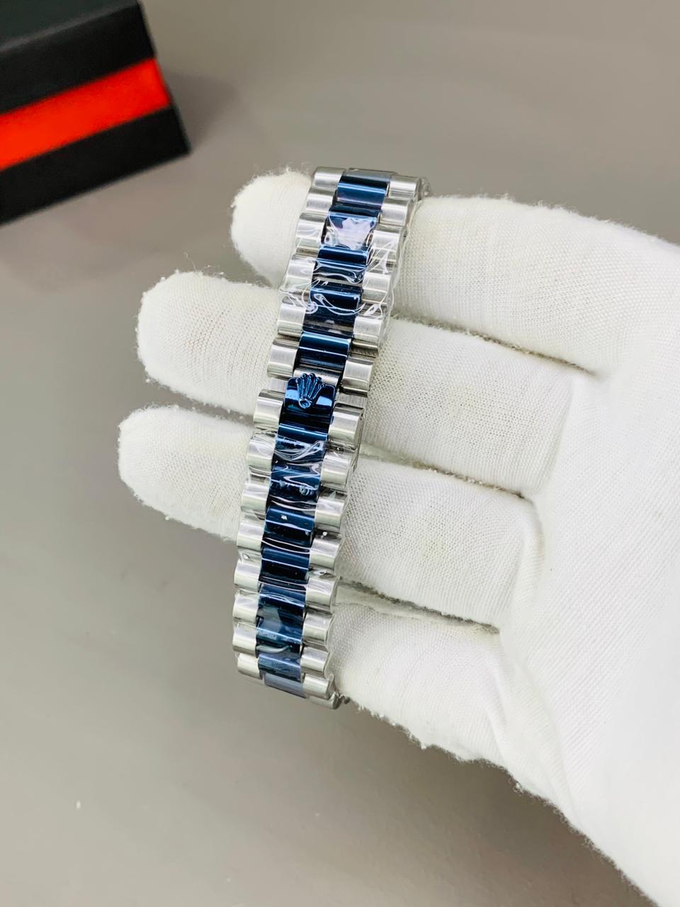 RLX Date-Just Fluted Bezel ~ Premium Men's Watch ⚜️