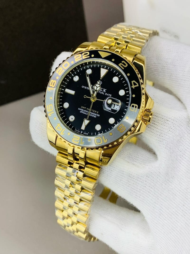 RLX GMT Master II GOLD - Premium Men's Watch